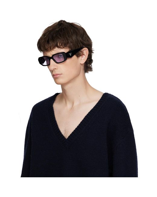 Prada Black 'Prada Symbole' Sunglasses for men
