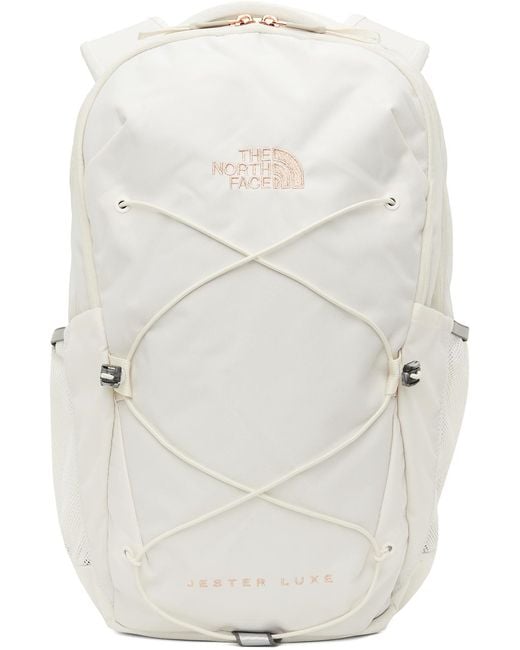 The North Face White Off- Jester Luxe Backpack