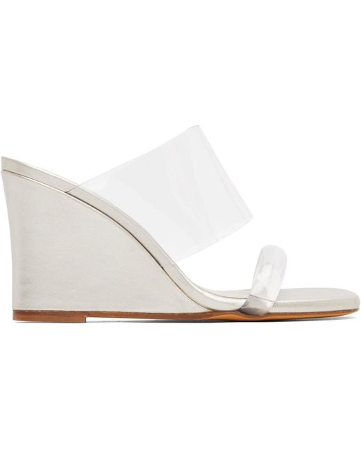 Maryam Nassir Zadeh Black Olympia Wedge Heeled Sandals