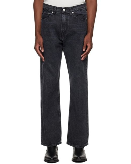 Our Legacy Black Third Cut Jeans for men