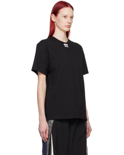 T-shirt langle Adererror en coloris Black