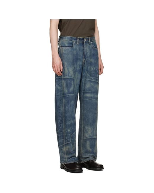 Won Hundred Blue Cale Jeans for men