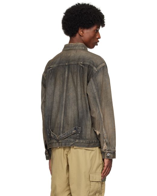 Neighborhood Black Type-1 Denim Jacket for men