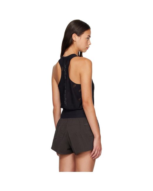 On Shoes Black Zero Breathe Tank Top