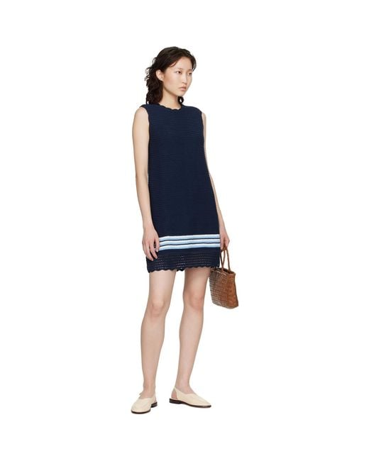 B.B. Wallace Black Reinhardt Minidress