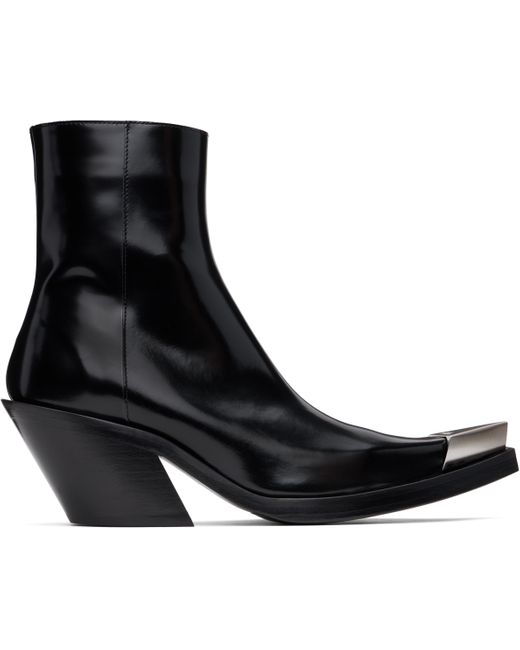Achilles Ion Gabriel Black Bang Ankle Boots for men