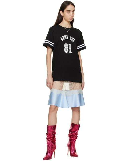 Bottes Roses À Fronces Paris Texas en coloris Red