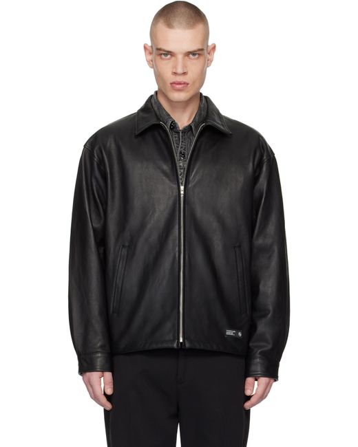 ジャケット・アウター NEIGHBORHOOD LEATHER ZIP WORK JACKET NEIGHBORHOOD(ネイバーフッド)｜LEATHER ZIP WORK JACKET｜正規