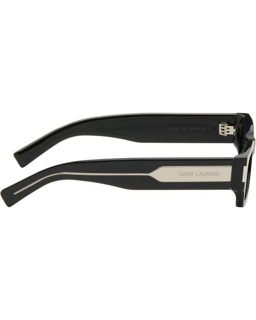 Saint Laurent Black Sl 660 Sunglasses for men
