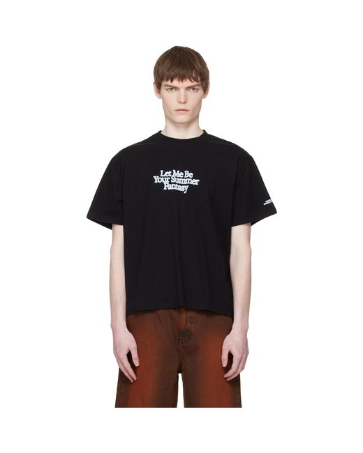 Carne Bollente Black 'Sadao's Dream' T-Shirt for men