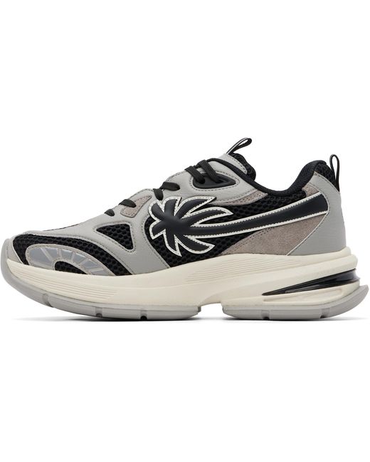 Palm Angels Black Palm Runner Sneakers for men