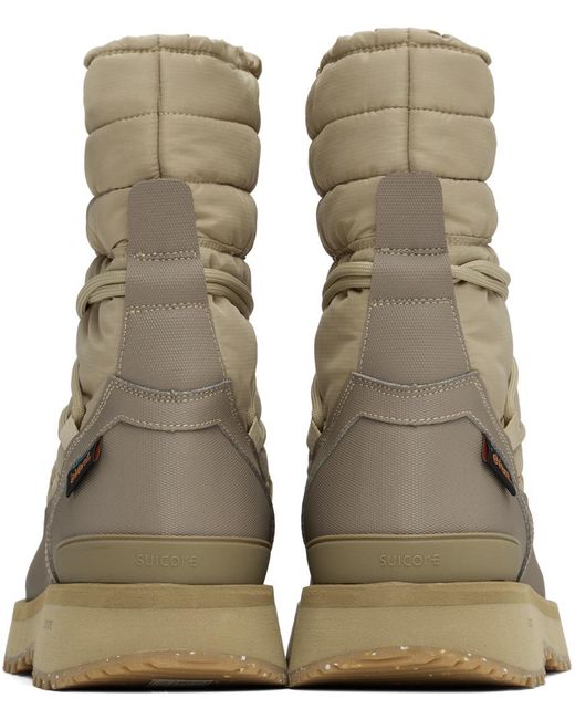 Suicoke Bower-Trevab-Hi-Lace Boots in Natural for Men | Lyst