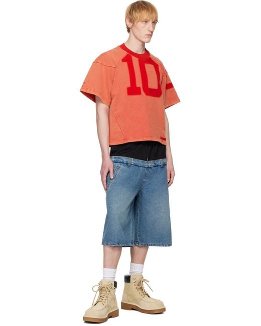 【関税込み】Spencer Badu レッド フィット Tシャツ メンズ Spencer Badu レッド Washed ジャージ Tシャツ レッド | Lyst
