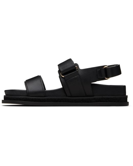 Jimmy Choo Black Fayence City Sandals