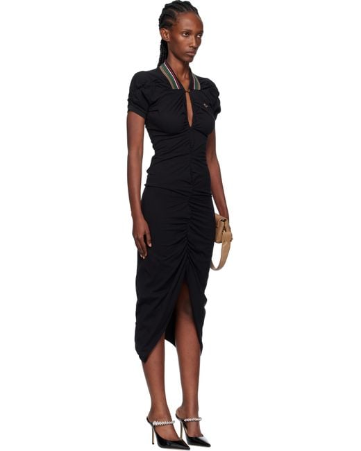 Vivienne Westwood Black Pulling Midi Dress