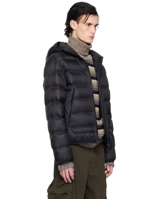 メンズ Moncler ブラック Gardy ダウンジャケット Black