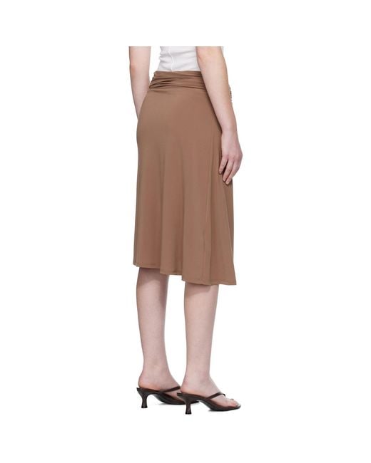 Paris Georgia Black Elemental Ida Midi Skirt