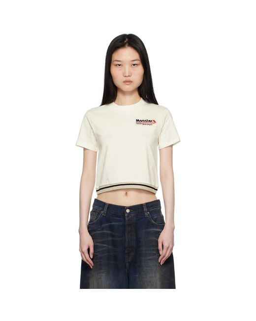 Moncler Genius Black Moncler X Palm Angels Racing T-Shirt