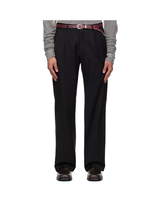 Our Legacy Black Slack Trousers for men
