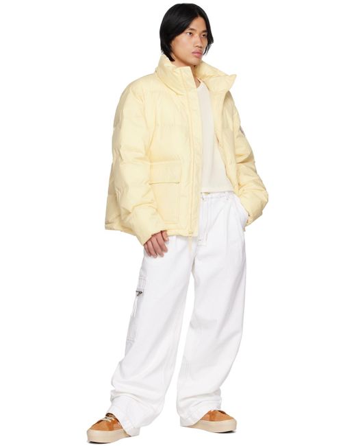 Vans Natural Yellow Joe Freshgoods Edition Resort Puffer Jacket for men