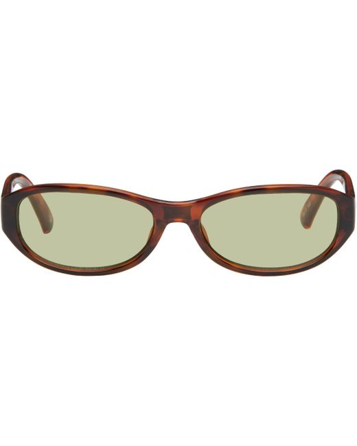 Le Specs ブラウン 'Don'T Cha' サングラス ブラック | Lyst