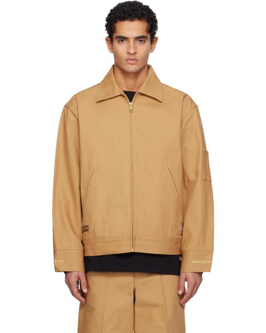 Mastermind Japan Tan Dickies Edition Duck Jacket in Black for Men