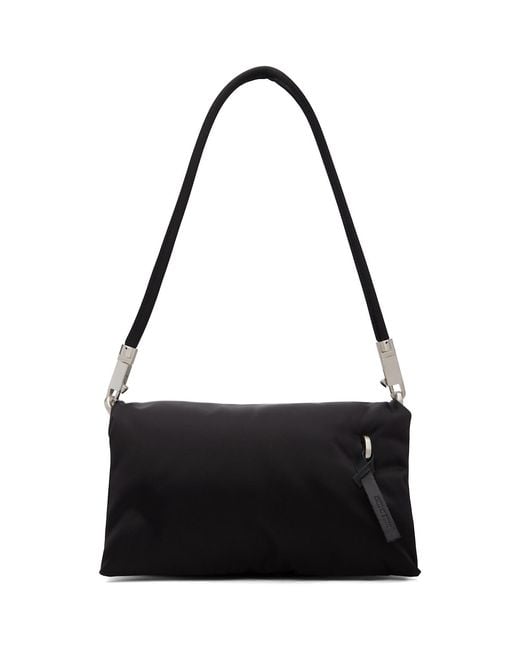 Rick Owens Black Tower Shoulder Pillow Griffin Bag