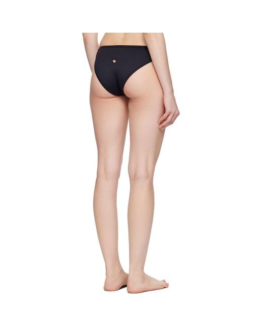 Baserange Black Heart Bikini Bottom