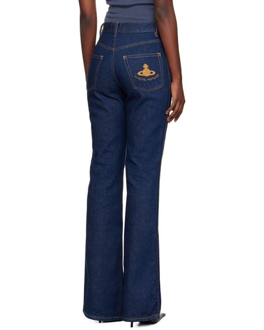 Vivienne Westwood Blue Ray 5 Pocket Jeans