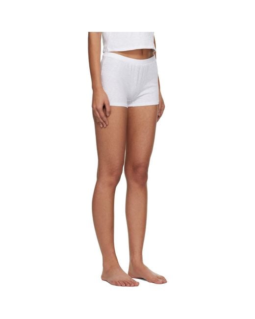 Skims White 'Worn