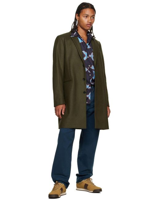 paul smith green coat