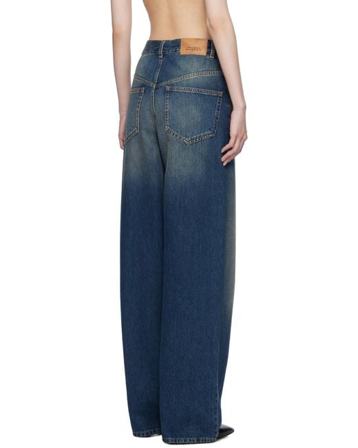 Isabel Marant Blue Joanny Jeans