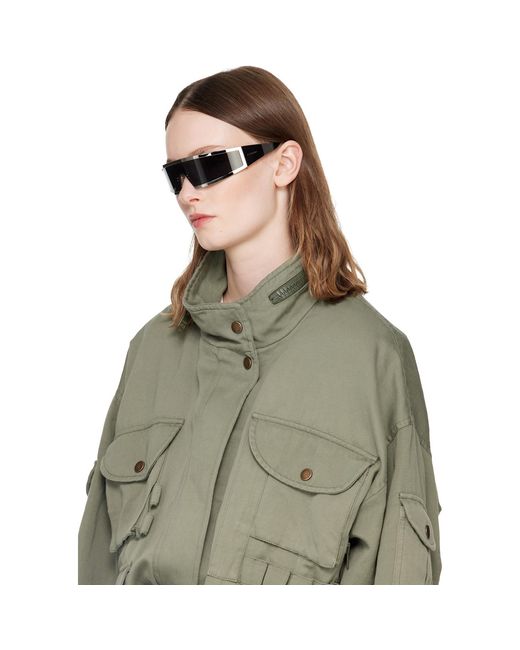 Givenchy Gray Square Sunglasses