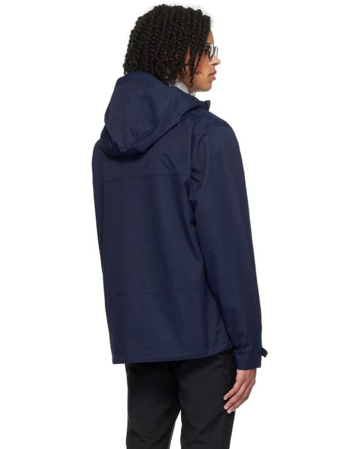 Polo Ralph Lauren Blue Navy Hooded Jacket for men