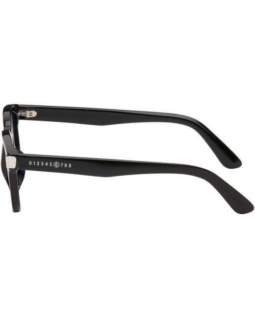 MM6 by Maison Margiela Black 17 Sunglasses for men