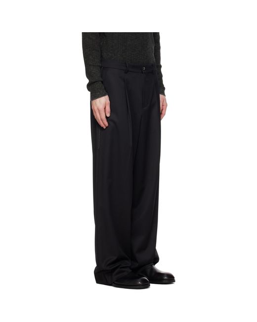 MMIC Black Morrison Trousers for men