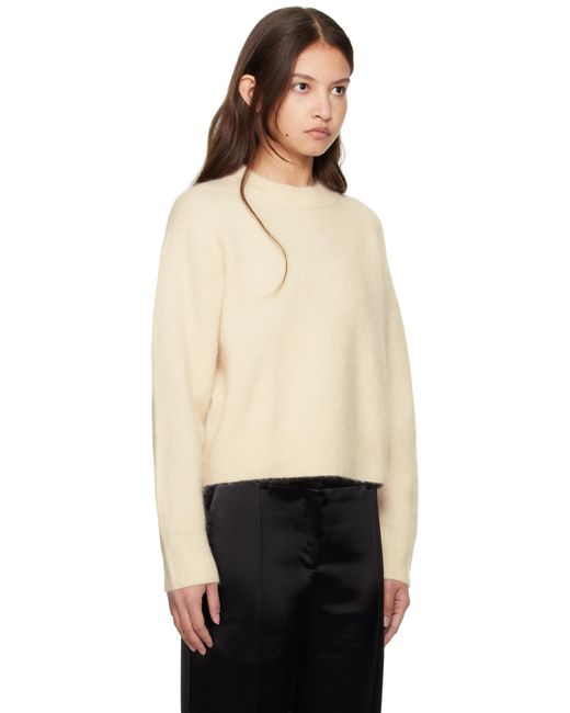 Filippa K オフホワイト Fluffy セーター Black