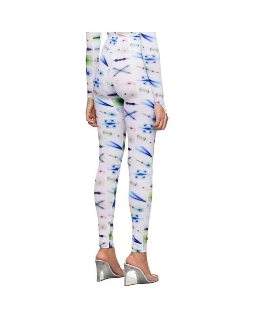 Maisie Wilen Blue Body Shop leggings