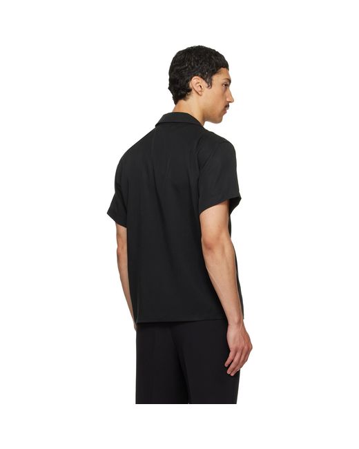 Second/Layer Black Avenue Shirt for men