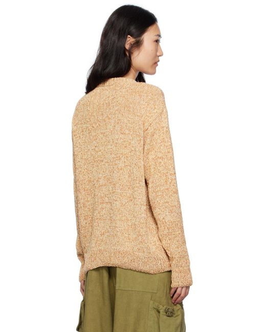 STORY mfg. Natural Spinning Sweater