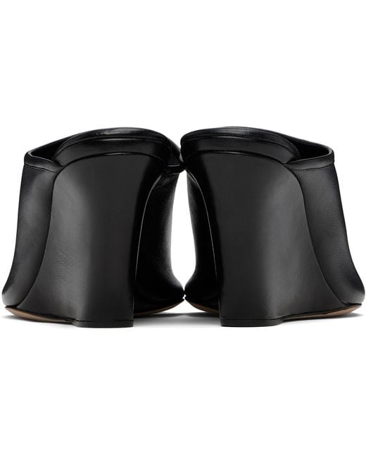 Christen Black 75Mm Stretch Mules