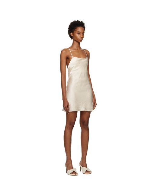 Third Form Black Off- Crush Bias Minidress