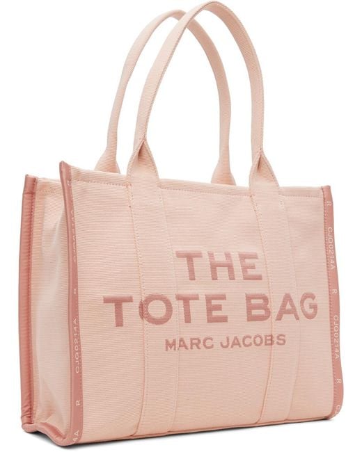 Marc Jacobs Pink 'The Jacquard Large' Tote