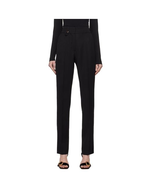 Jacquemus Black Les Classiques 'le Pantalon Tibau' Trousers