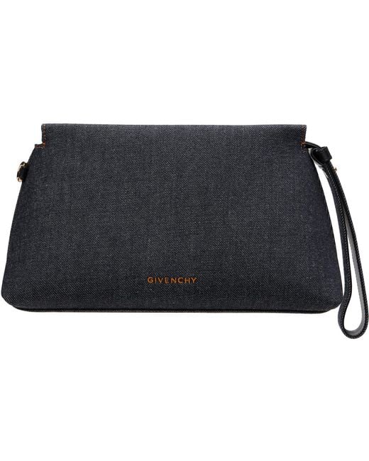 Givenchy Black Day Denim Pouch