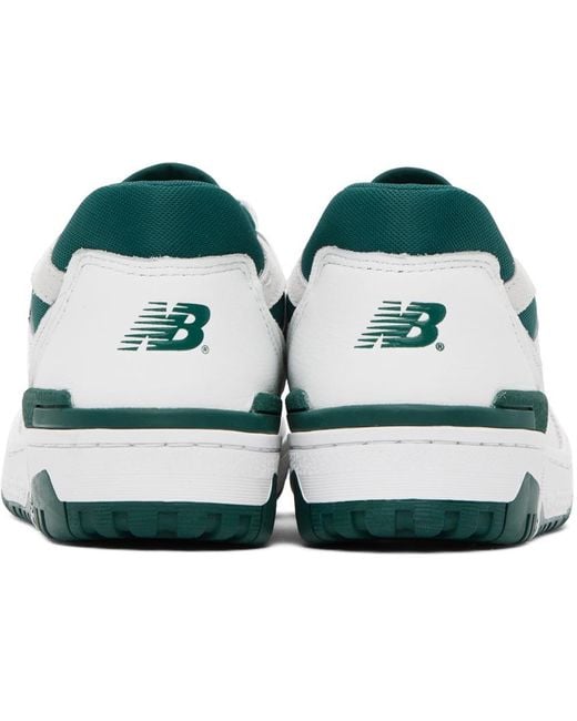 New Balance White Green 550 Sneakers In Black Lyst Canada, 51% OFF