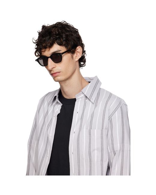 Lunetterie Generale Brown Enigma Sunglasses for men