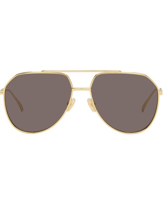 Bottega Veneta Black Ribbon Sunglasses for men