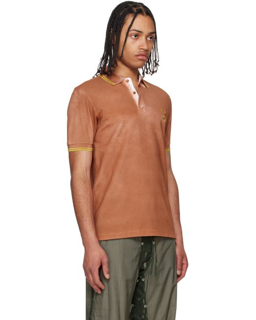 Craig Green Black Fred Perry Edition Tennis Polo for men