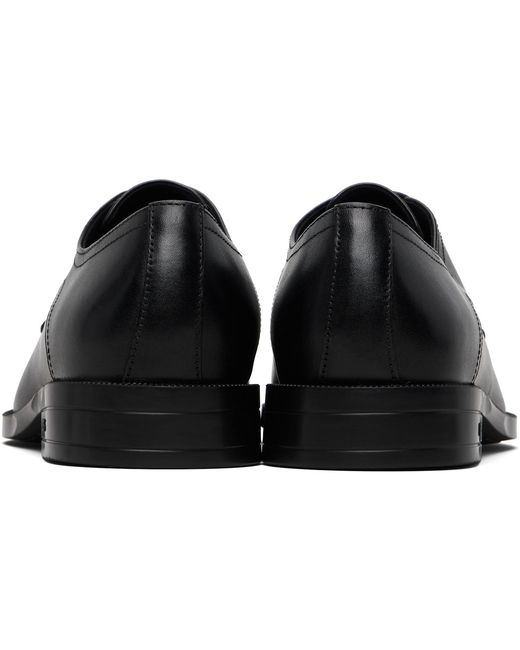 Boss Black Leather Derbys for men